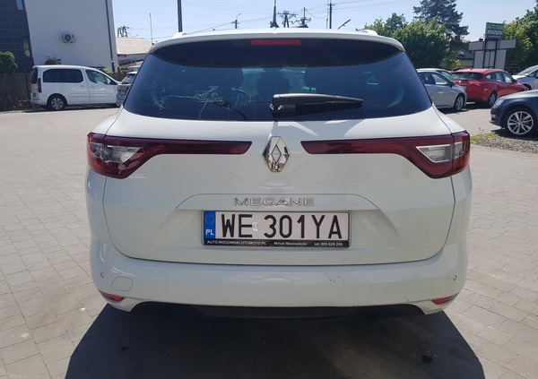 Renault Megane cena 42900 przebieg: 65000, rok produkcji 2019 z Pobiedziska małe 301